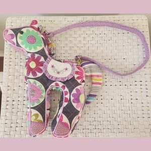 Douglas Co Fabric Horse Shaped Kids Purse